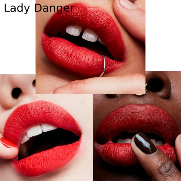 MAC Cosmetics Frosted Firework Sleigh All Day 3 Piece Lipstick Trio Set - Picture 3 of 6